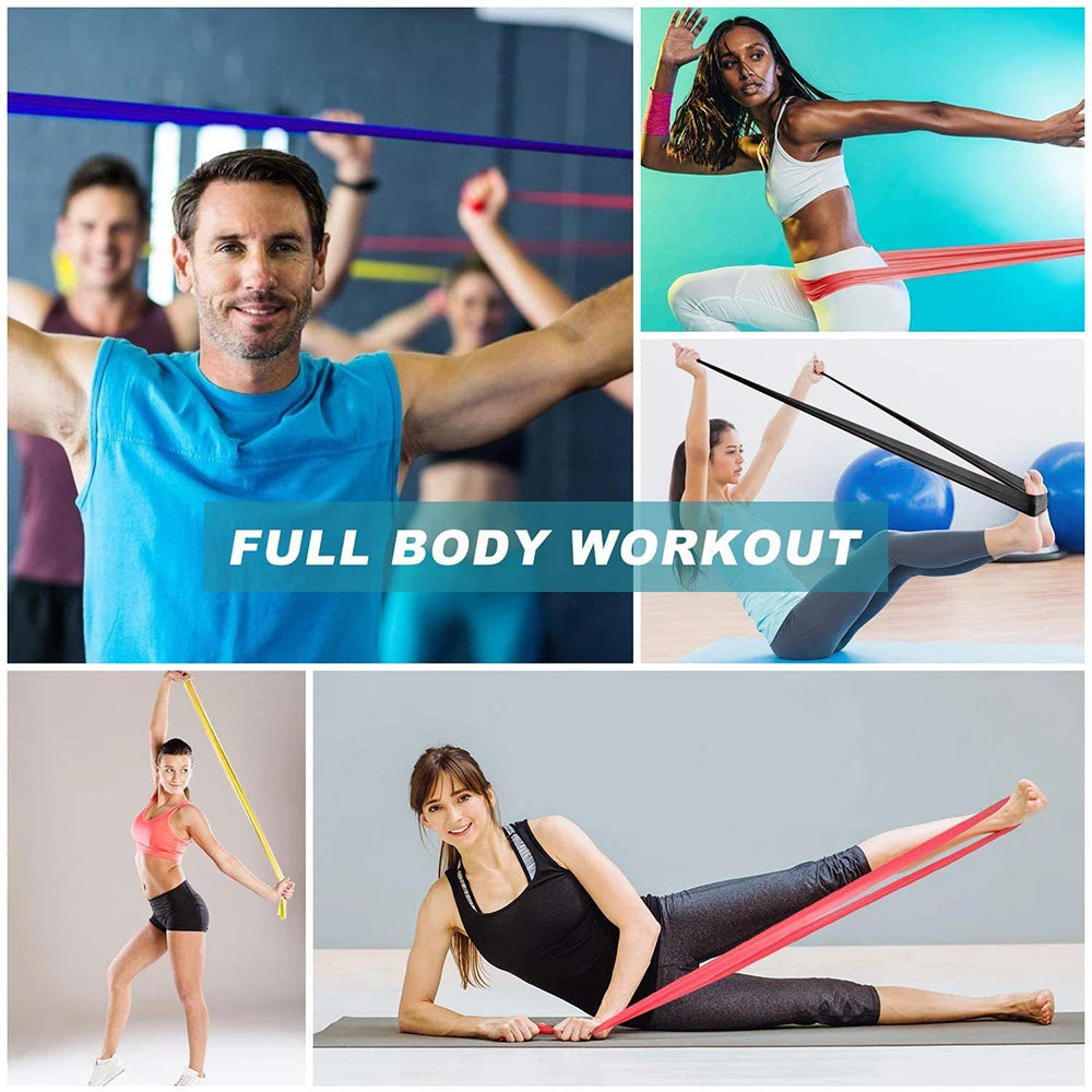 Natural Rubber Yoga & Pilates Resistance Band