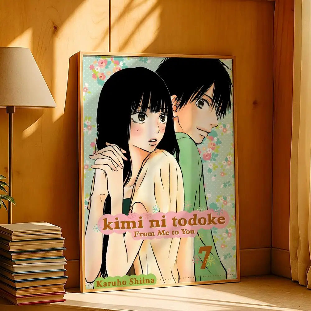 Kimi Ni Todoke Anime Wall Art Poster