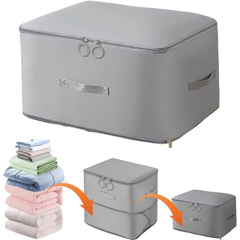 1 PC Ultra Space Saving Self Compression Organizer Upgrades Space Saver Vacuum Storage Bags for Comforter Clothing