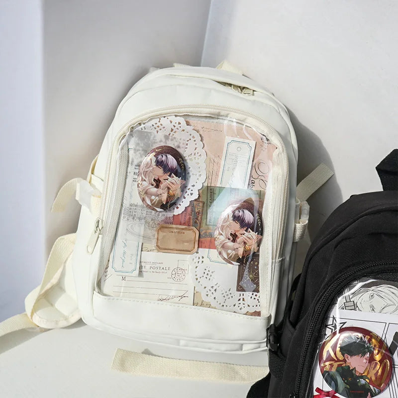 Kawaii Mini Transparent Ita Backpack