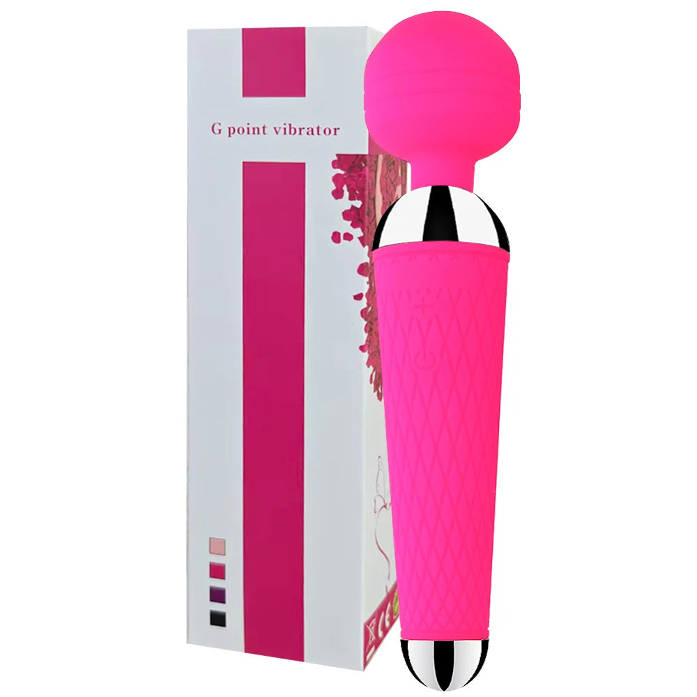 USB-Rechargeable Magic Wand Vibrator