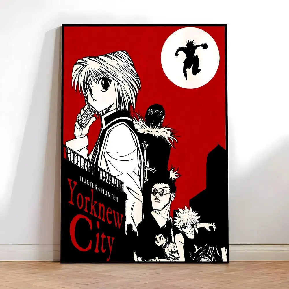 H-Hunter Hunter Poster High-quality vintage prints & posters for home, bar, cafe, aesthetic wall art.