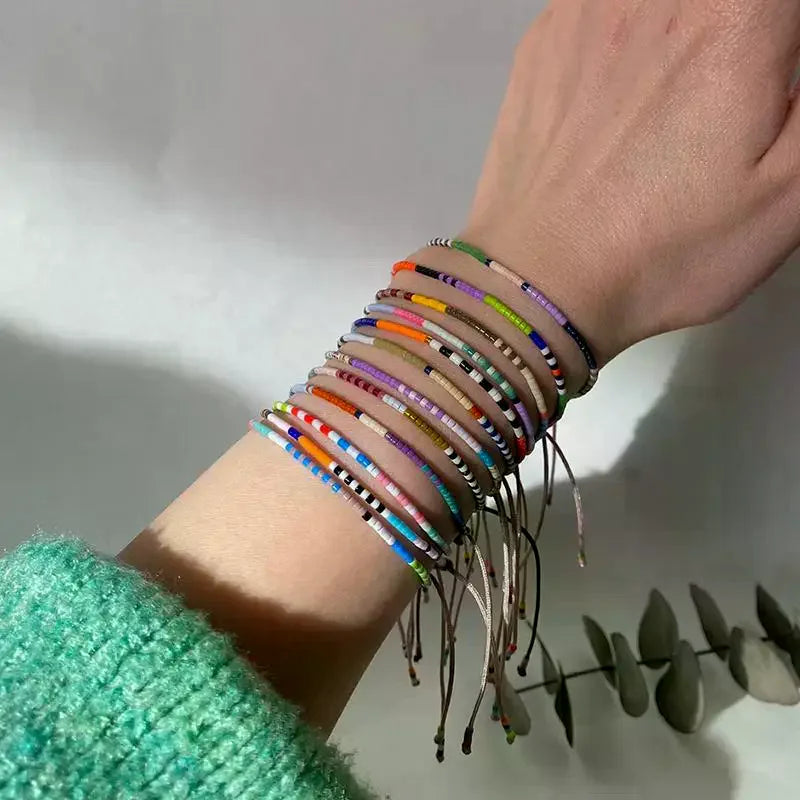 Colorful Handmade Beaded Bracelet