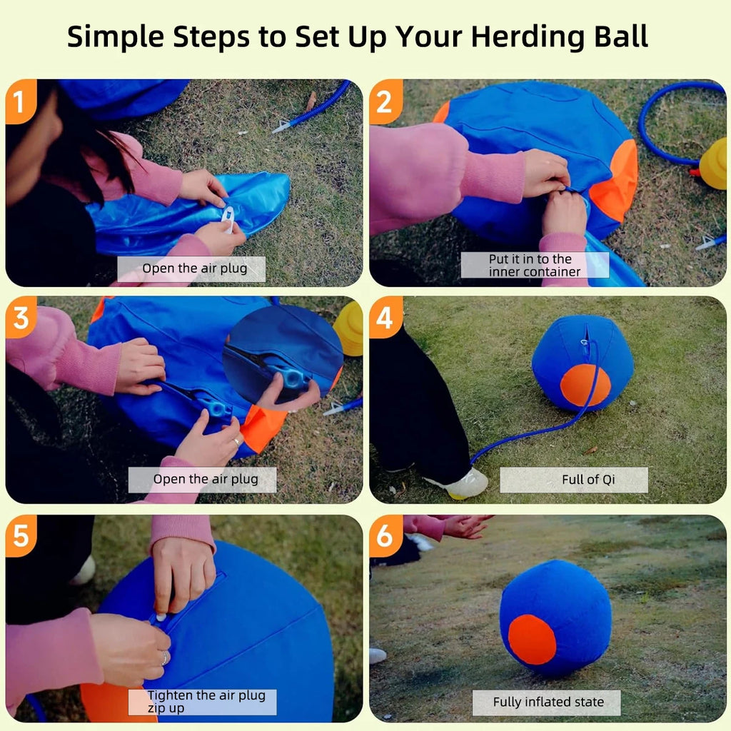 Large Outdoor Animal Ball Toy for Dogs