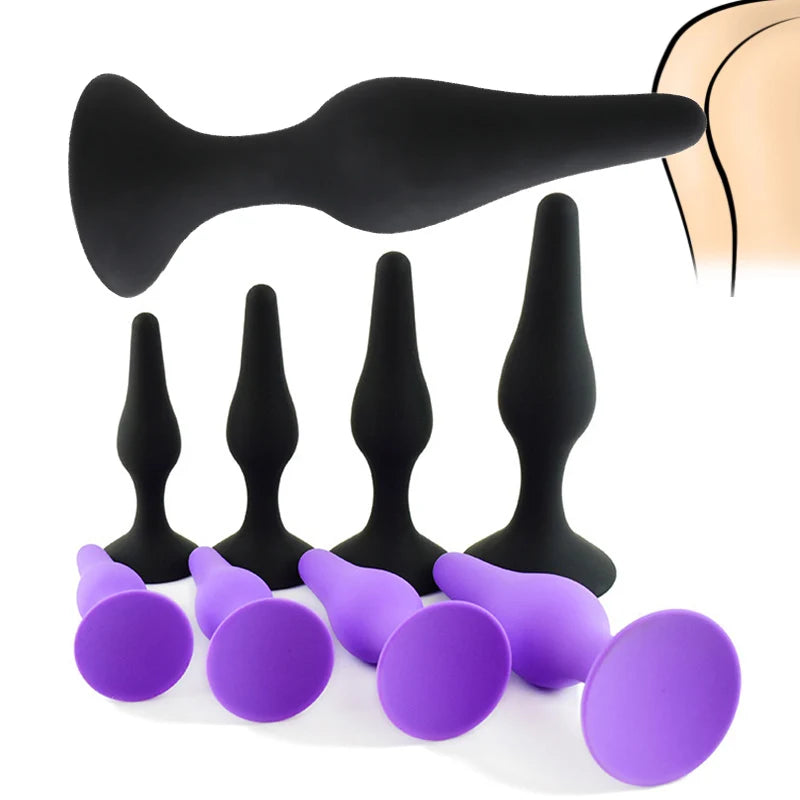 Dildo Butt Plug Masturbation Anals Plug Vaginal Plug Prostate Massager Erotic Anus Plug Adult Sex Toy For Woman Men Anal Dilator