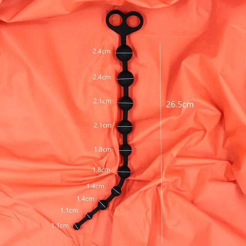 Silicone Anal Bead & Plug – Multiple Styles
