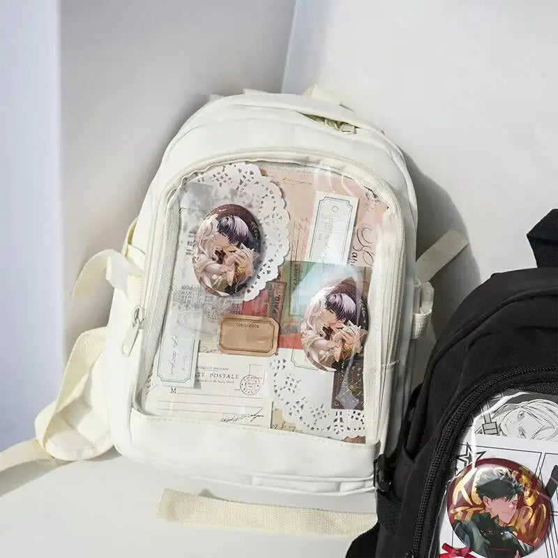 Y2K Mini Transparent Ita Backpack