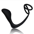 Silicone Prostate Massager with Ring