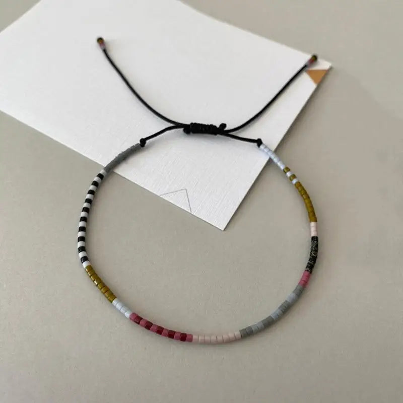 Colorful Handmade Beaded Bracelet