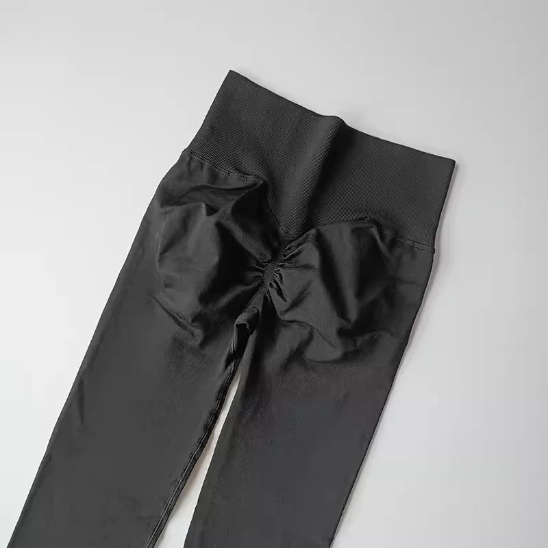 Women's Seamless High-Waist Push-Up Yoga Leggings
