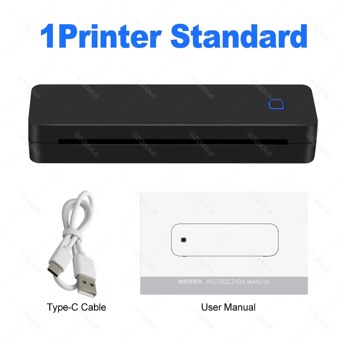 Portable A4 Bluetooth Thermal Printer