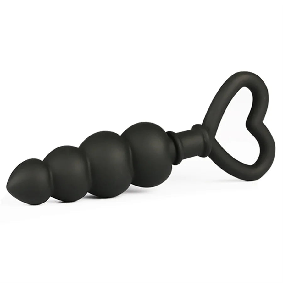 Silicone Beginner Anal Bead & Plug Trainer