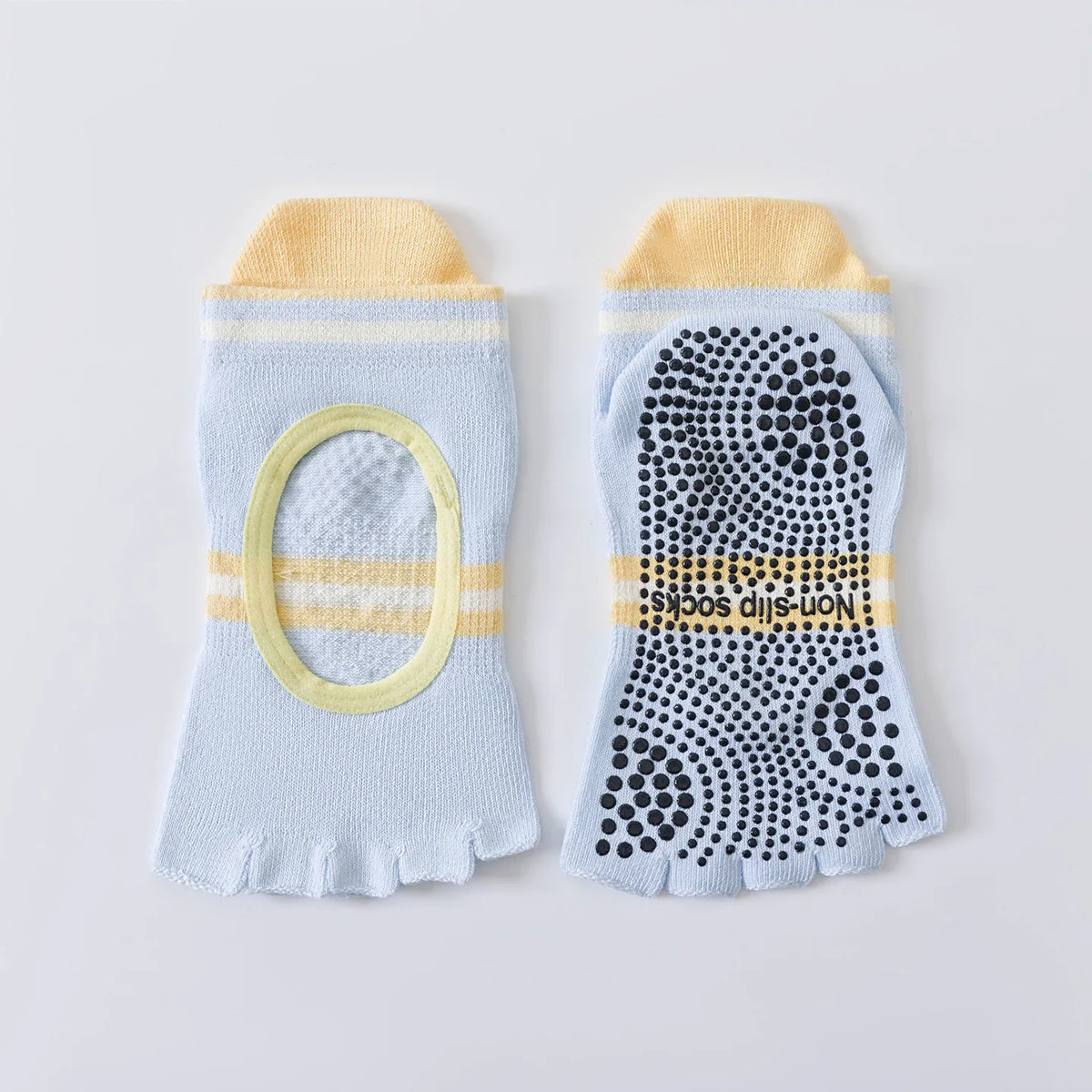 Women's Non-Slip Five-Toe Yoga Socks