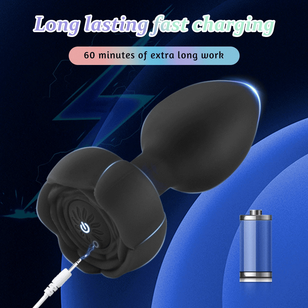 Wireless Remote Vibrating Anal Plug Set
