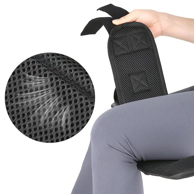 Thigh Lifter Strap for Elderly with Comfortable Handle Pull Up Assistance Belt for Easy Foot Transfer Aid in Home Care