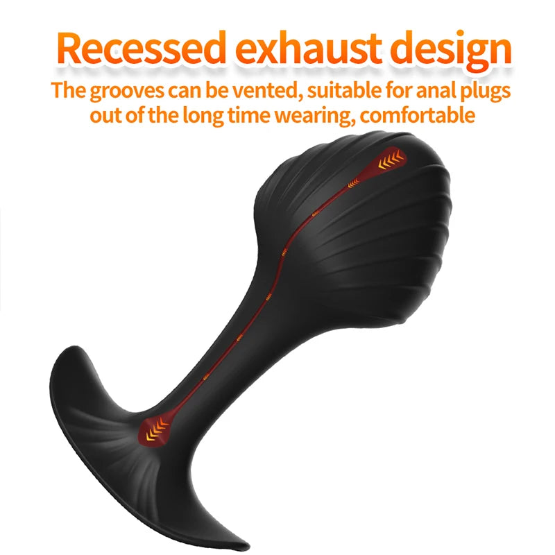 Wearable Silicone Anal Bead & Plug