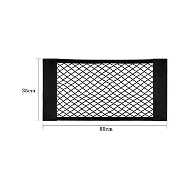 Elastic Car Seat Back & Trunk Mesh Storage Pocket