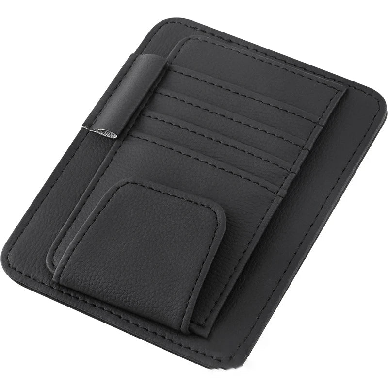 Car Sun Visor Organizer Multi-pocket Interior Accessories For Car Supplies Novelty Abarth 595 Accessories Ioniq 5