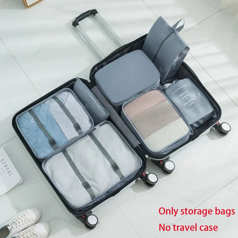 7-Piece Travel Packing Cube Set