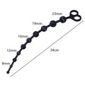 Silicone Beginner Anal Bead & Plug Trainer
