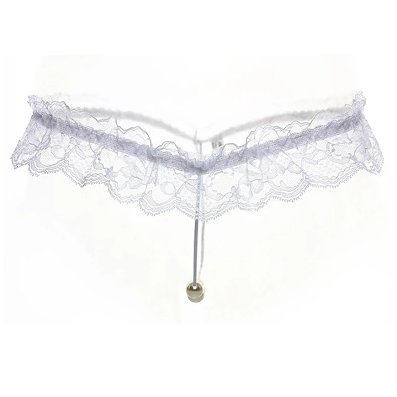 Sexy Lace G String Underwear Women Embroidery Low Waist Thongs Hollow G-String Panties Intimates Underpants