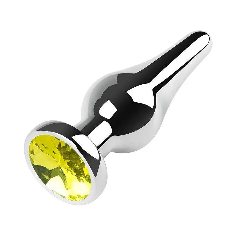 Jeweled Aluminum Alloy Anal Plug