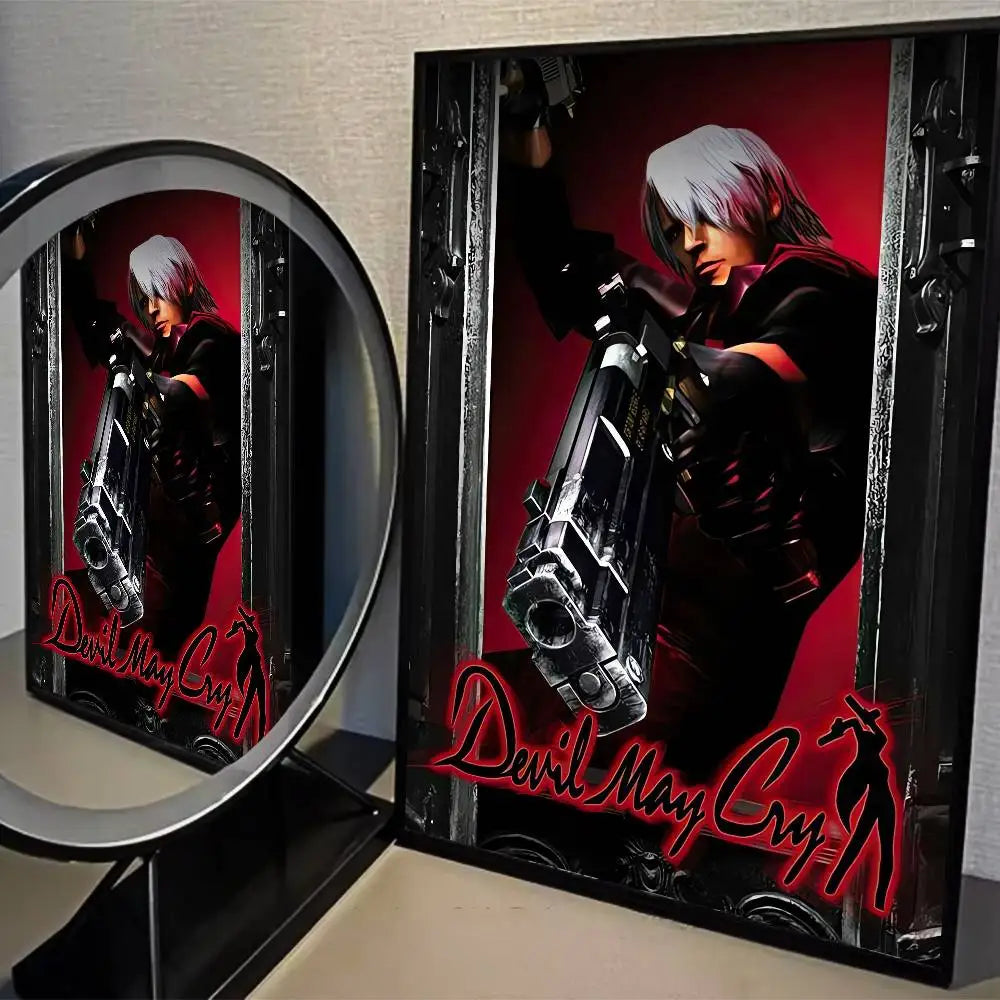 Devil May Cry Vintage Game Art Poster