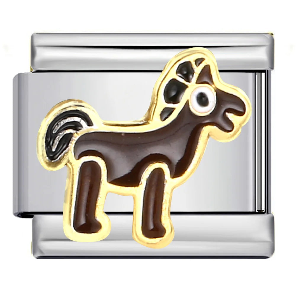 Animal Italian Charm Bracelet – 9mm Links