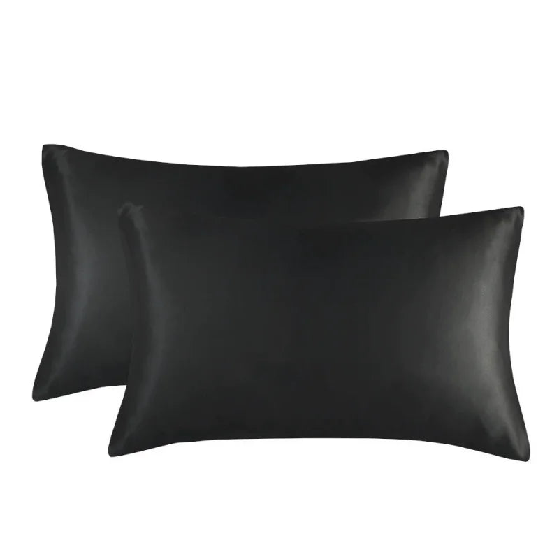 2-Piece Soft Satin Pillowcase Set