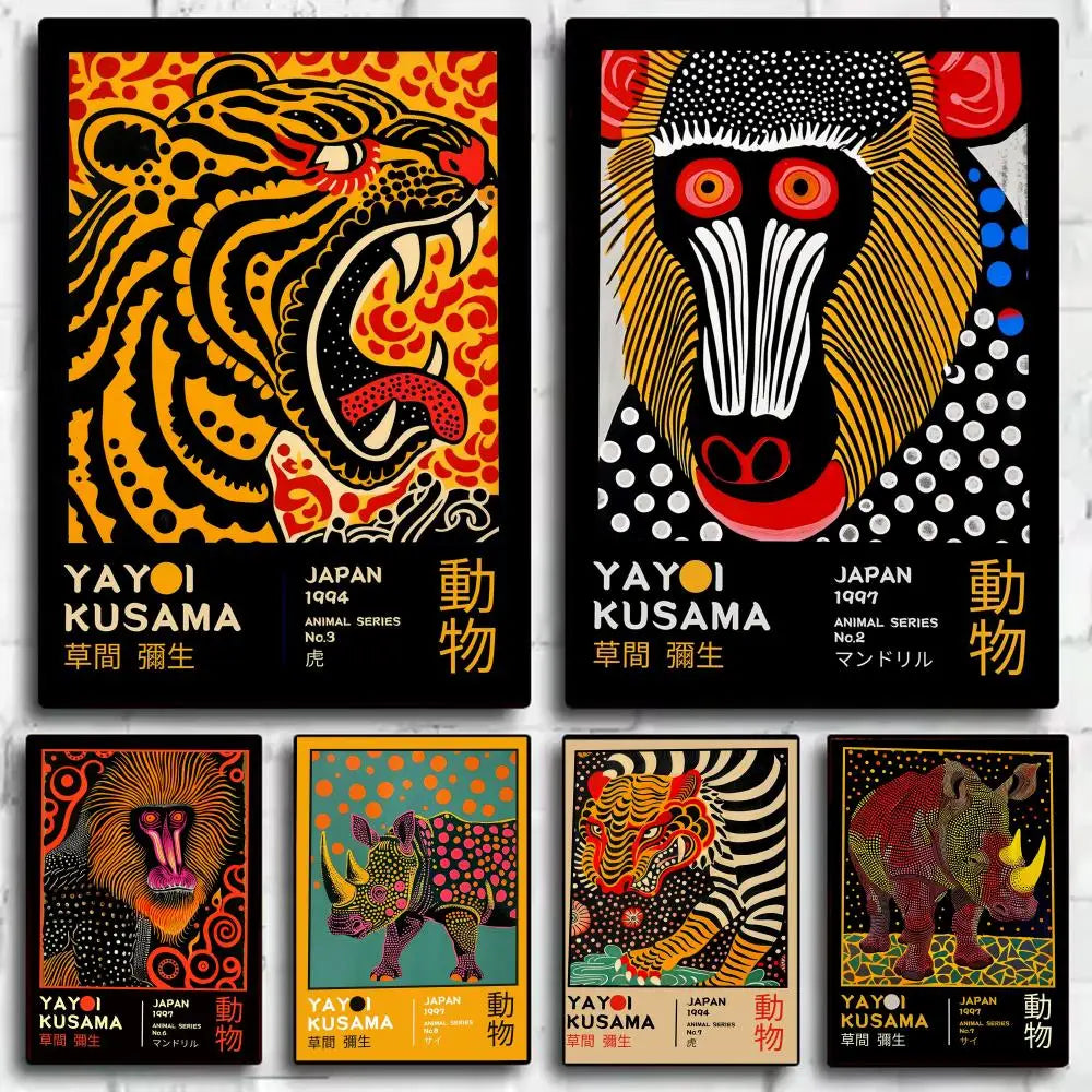 Yayoi Kusama Decorative Wall Art Poster
