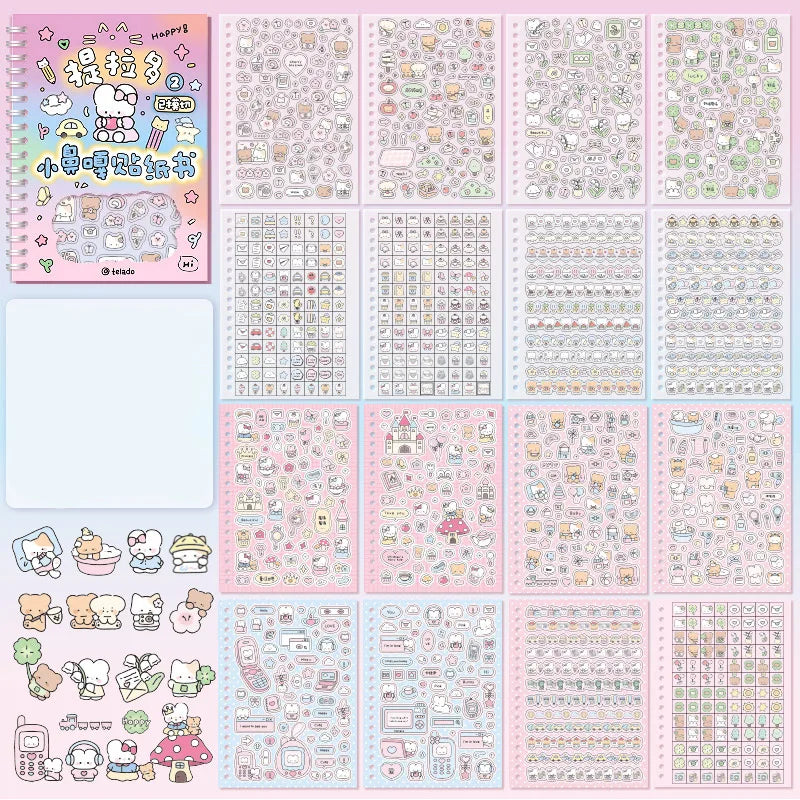 K-Pop Decorative Sticker Book for Journaling