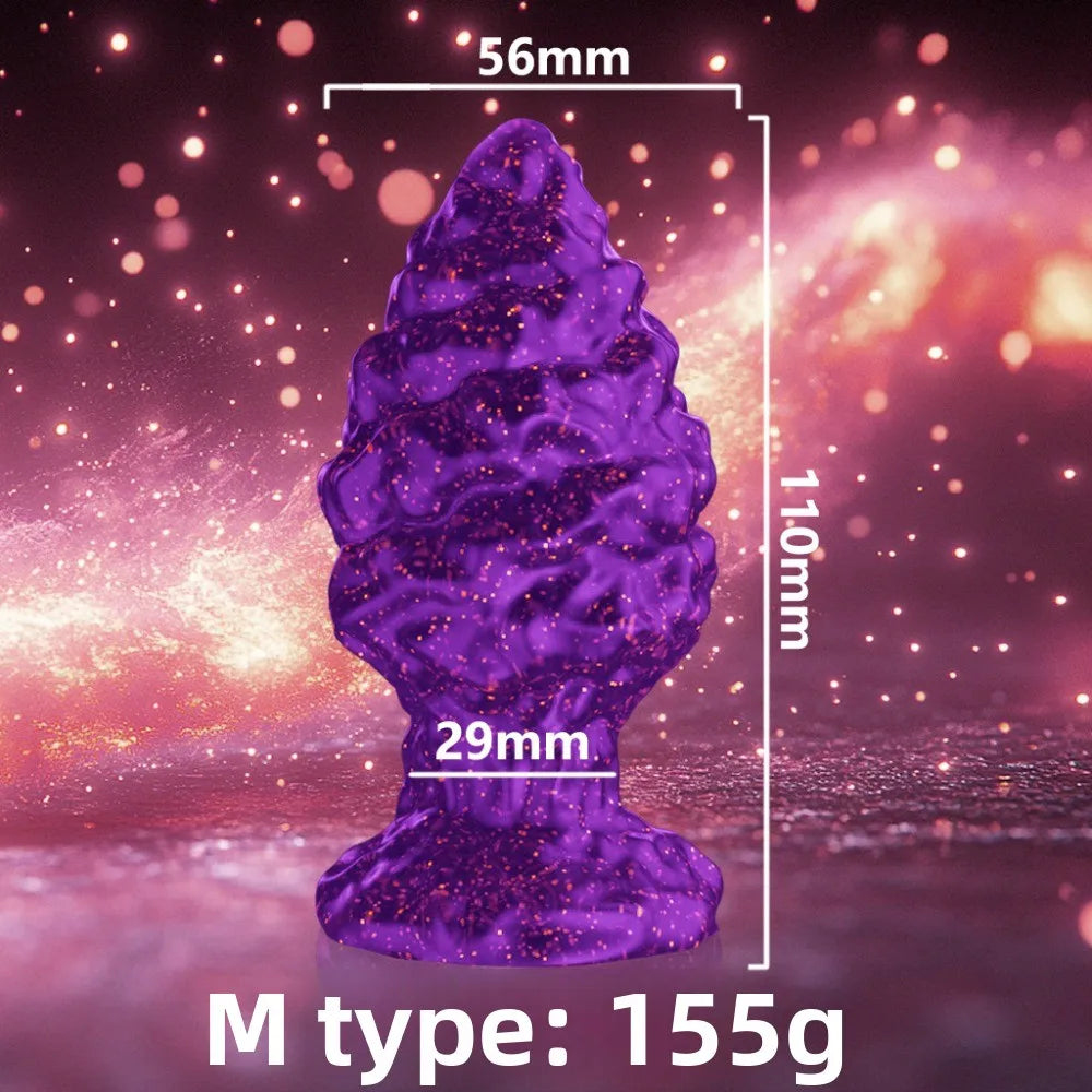 Christmas Tree Silicone Anal Plug