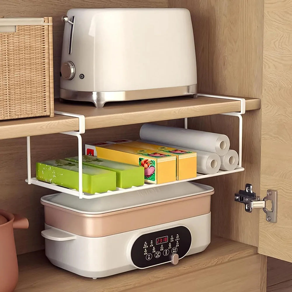 Under-Shelf Hanging Storage Basket