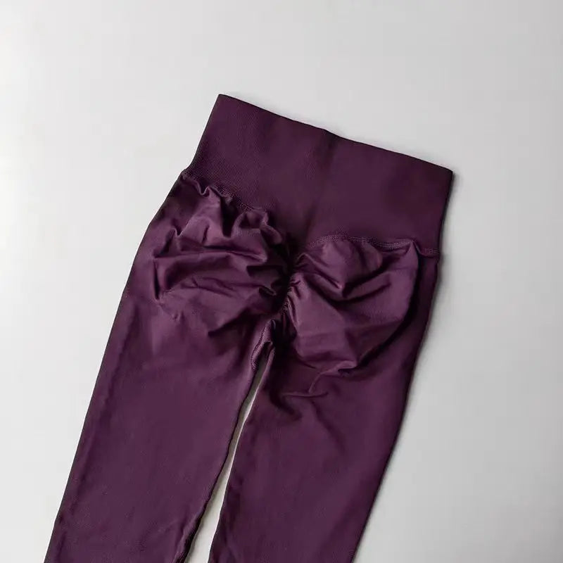 Women's Seamless High-Waist Push-Up Yoga Leggings