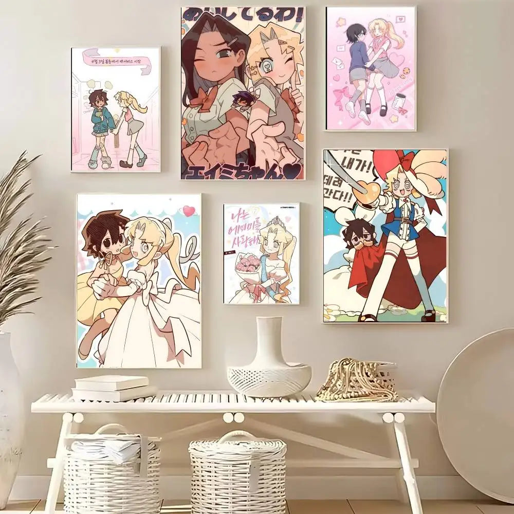 I Love Amy Anime Wall Poster