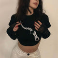 “I Love Emo Boy” Graphic Y2K Baby Tee