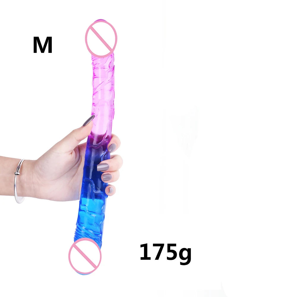 Flexible Double-Ended Realistic Dildo