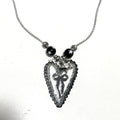 Pink Star, Lace & Bow Y2K Pendant Necklace