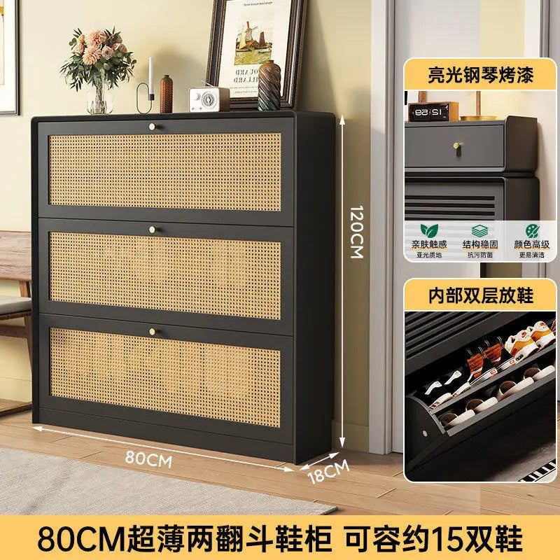 Narrow Corner Shoe Storage Cabinet