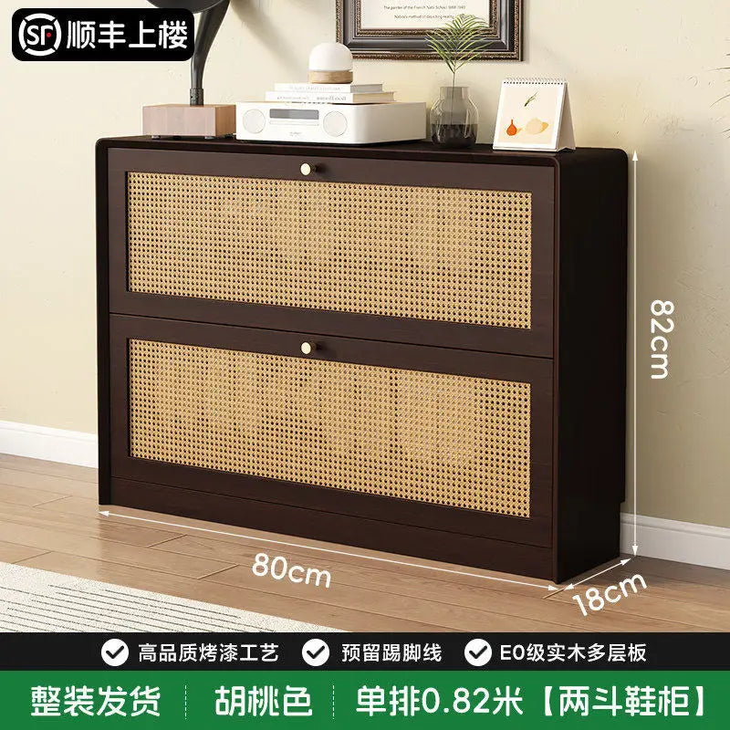 Narrow Corner Shoe Storage Cabinet