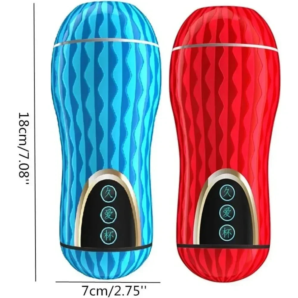 5D Soft Silicone Male Masturbator Cup