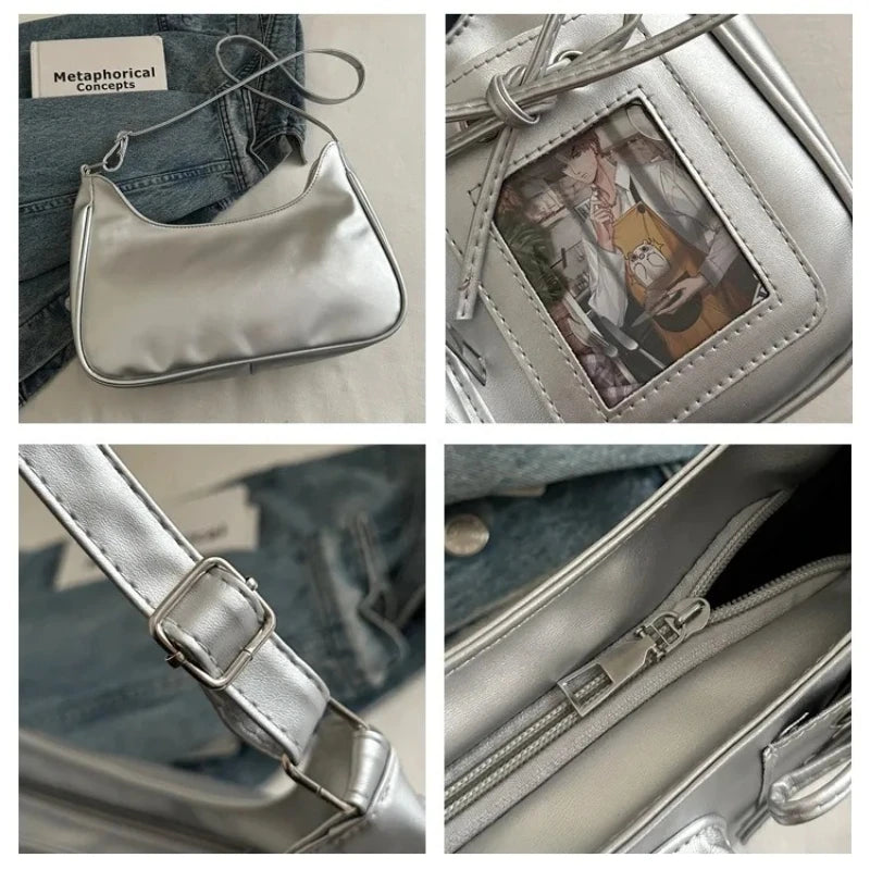 Harajuku Transparent Ita Shoulder Bag
