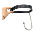 Stainless Steel Female Chastity Belt with Anal Plug