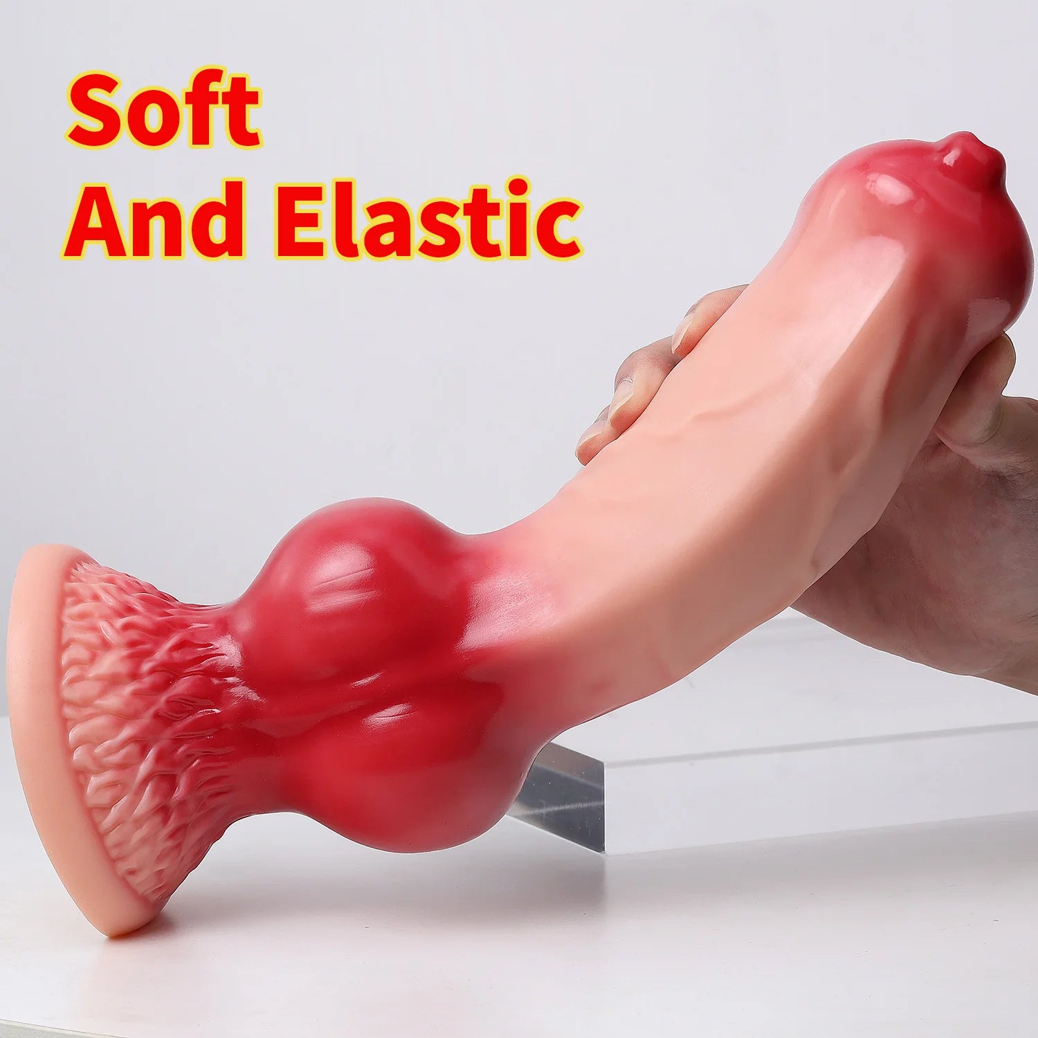 Huge Dildo Animal/Dog Dildo Realistic Penis with Suction Cup Big Butt Plug Giant Monster Cock Dick Adults Supplies for Men Women