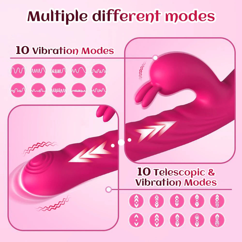 Rabbit Vibrator with Dual Stimulation