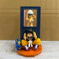 9cm Anime Dragon Ball Z Puar Figure Yamcha Figurine Bulma Pvc Action Figures Statue Collectible Model Toys Gifts