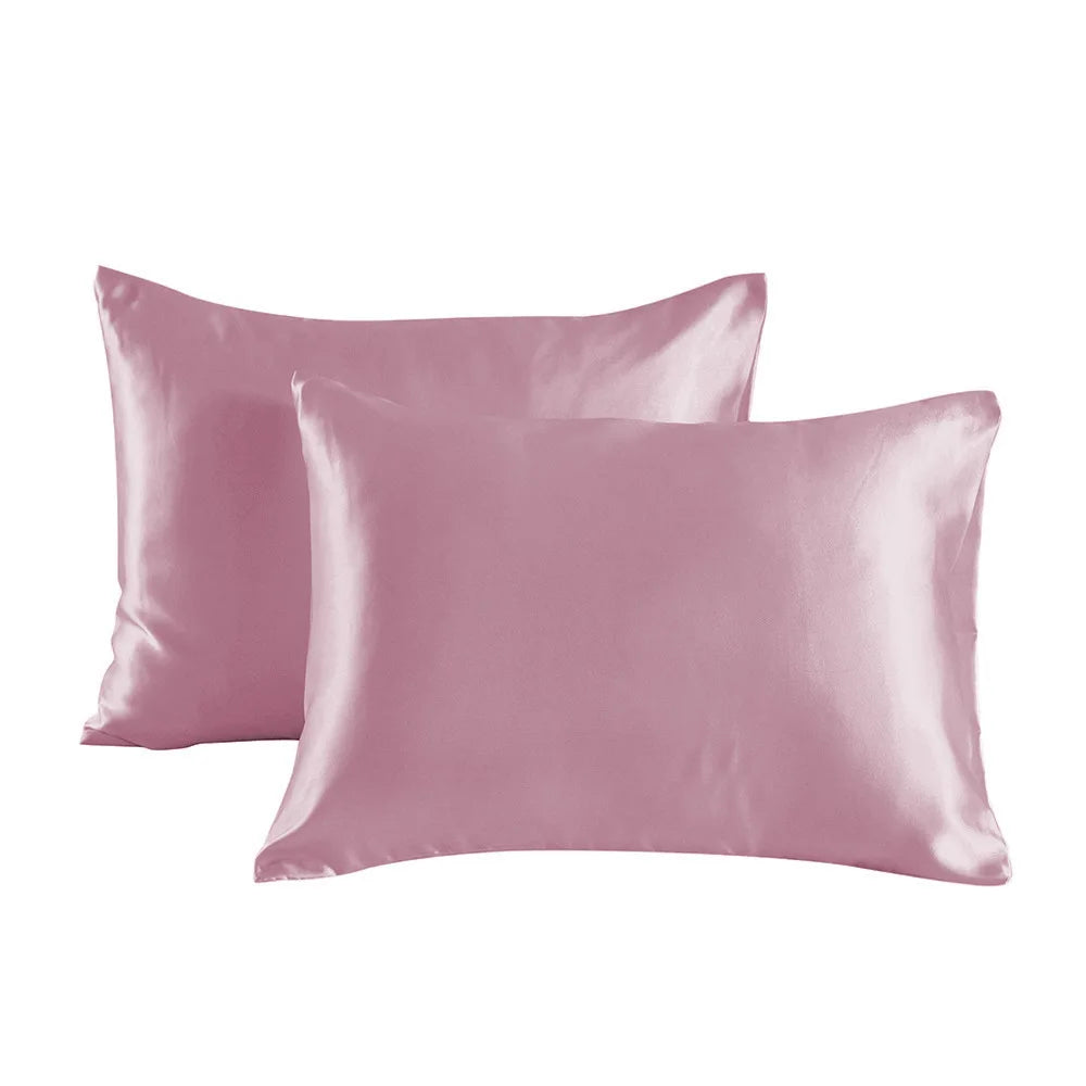 Bedsure King Satin Pillowcases – Set of 2