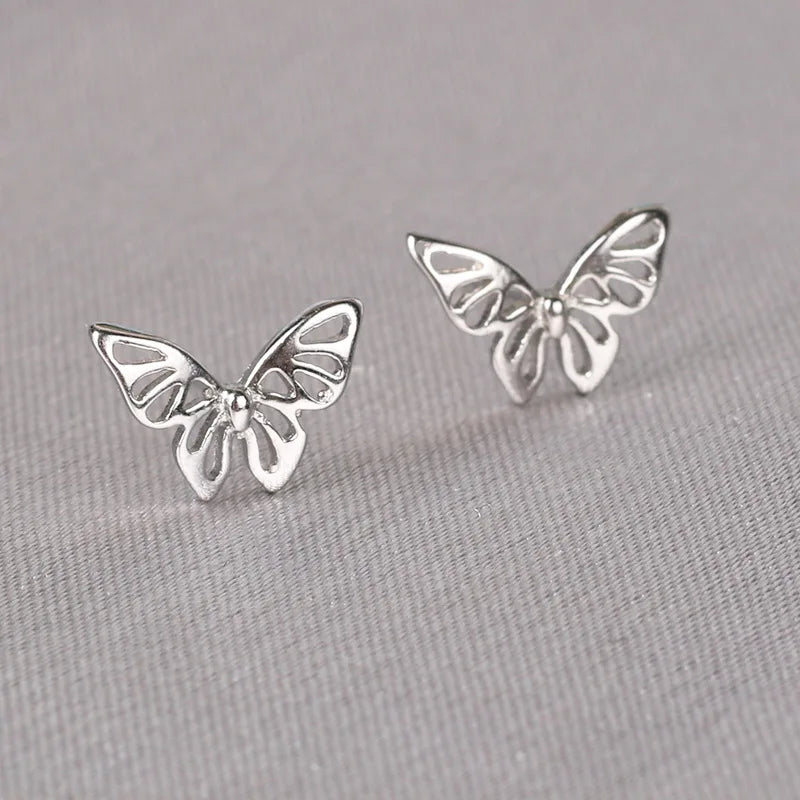 925 Silver-Needle Mini Stud Earring Set