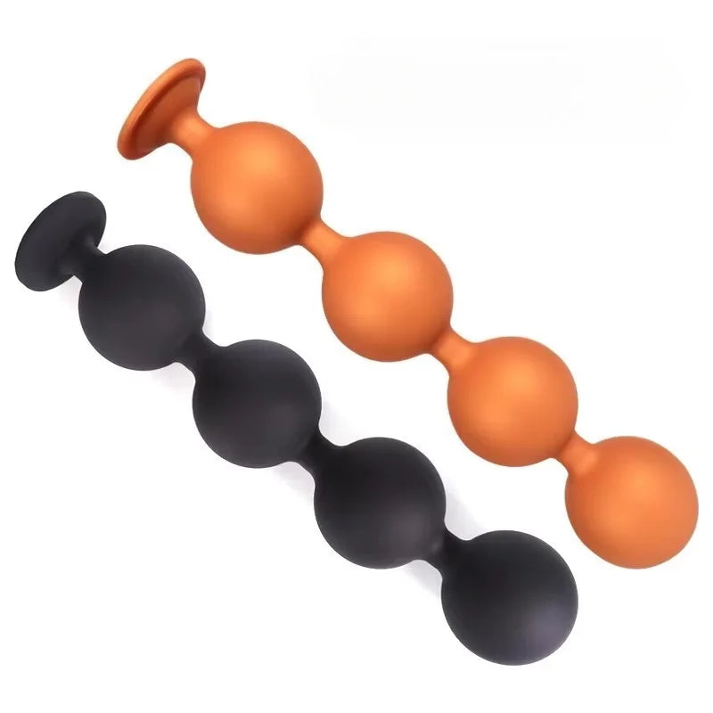 Large Silicone Anal Bead & Plug