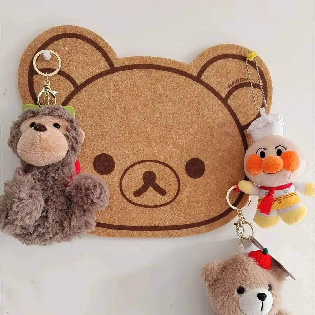 Rilakkuma Bear Felt Wall Decor Panel